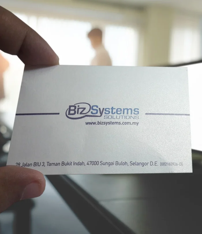Premium Business Card – Classic Felt 220gsm