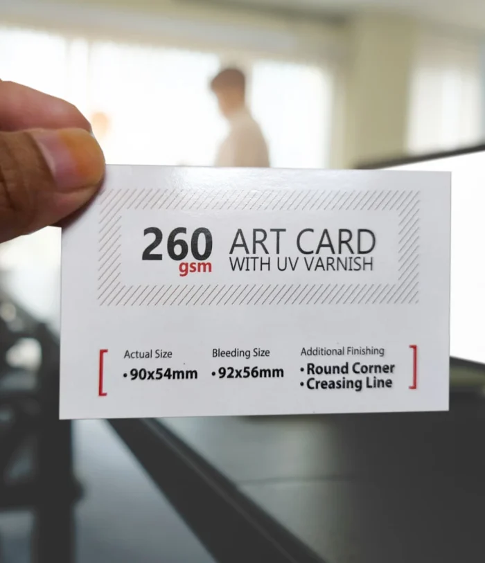 Business Card - UV Vanish